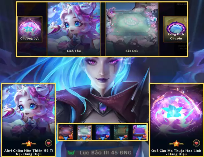 AHRI HÀNG HIỆU + CHƯỞNG